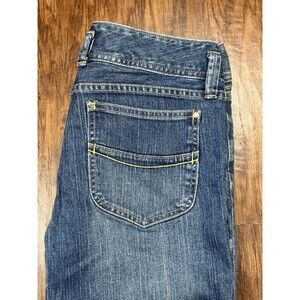 Gap Women’s Denim Capris Size 6 Low Rise Cropped Stretch Roll Cuff